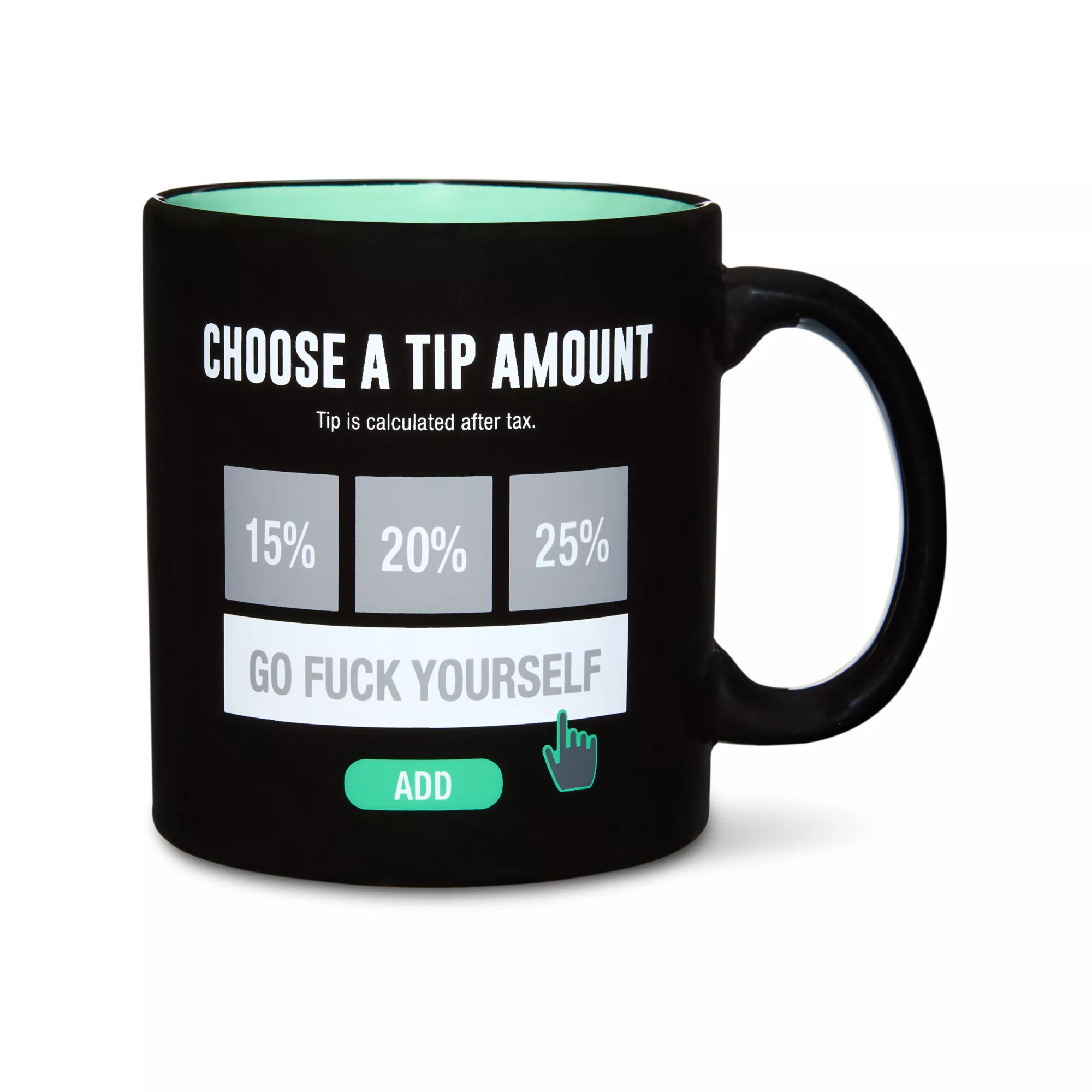 Choose a Tip Amount Coffee Mug - 20 oz. at Spencer's