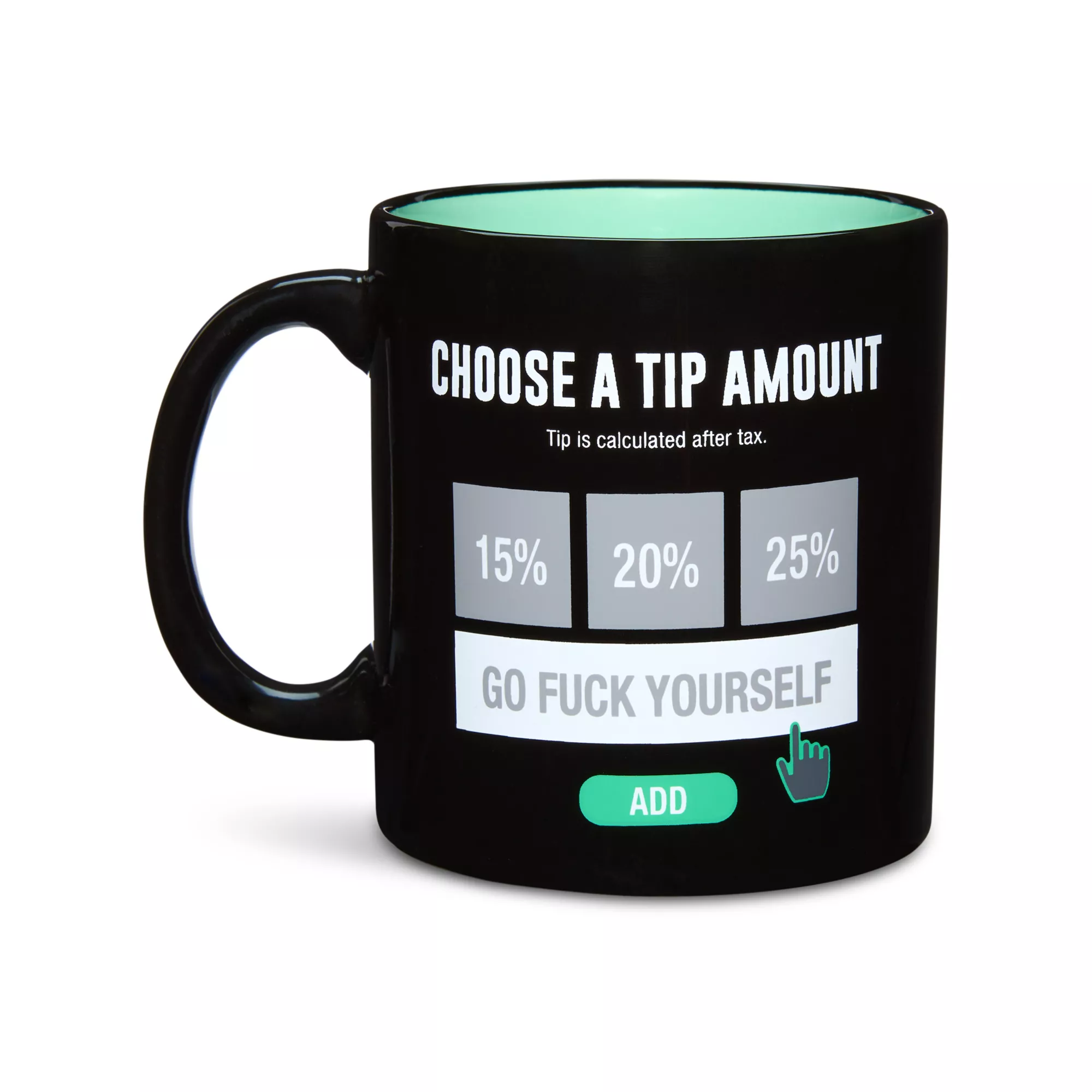 Choose a Tip Amount Coffee Mug - 20 oz. at Spencer's