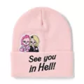 Chucky and Tiffany See You In Hell Cuff Beanie Hat at Spencer's