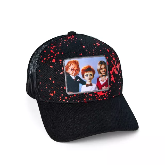 Chucky Family Portrait Trucker Hat at Spencer's