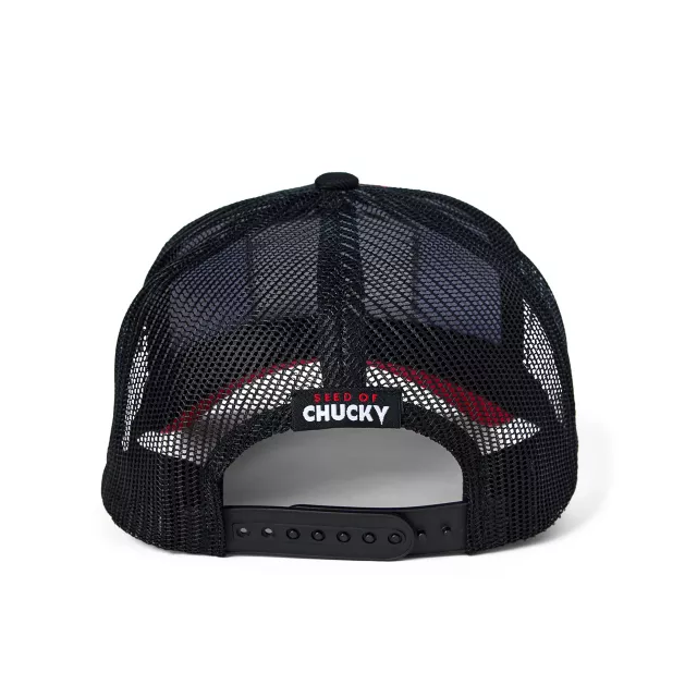 Chucky Family Portrait Trucker Hat at Spencer's
