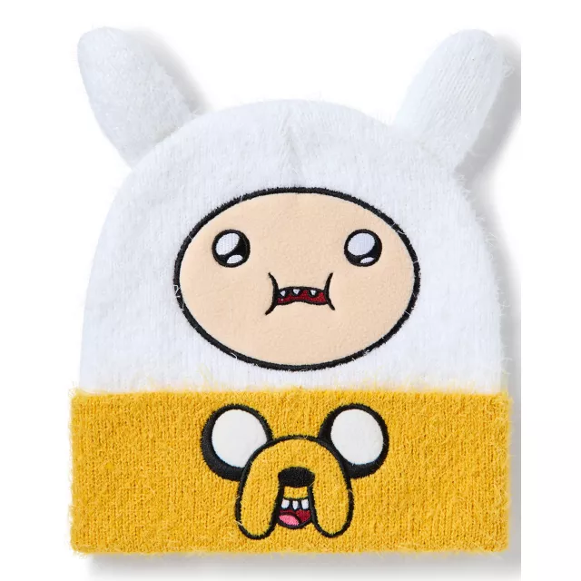 Finn and Jake Big Face Cuff Beanie Hat - Adventure Time at Spencer's