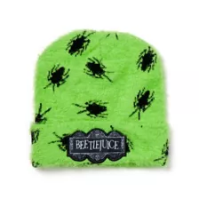 Beetlejuice Fuzzy Bugs Cuff Beanie Hat at Spencer's