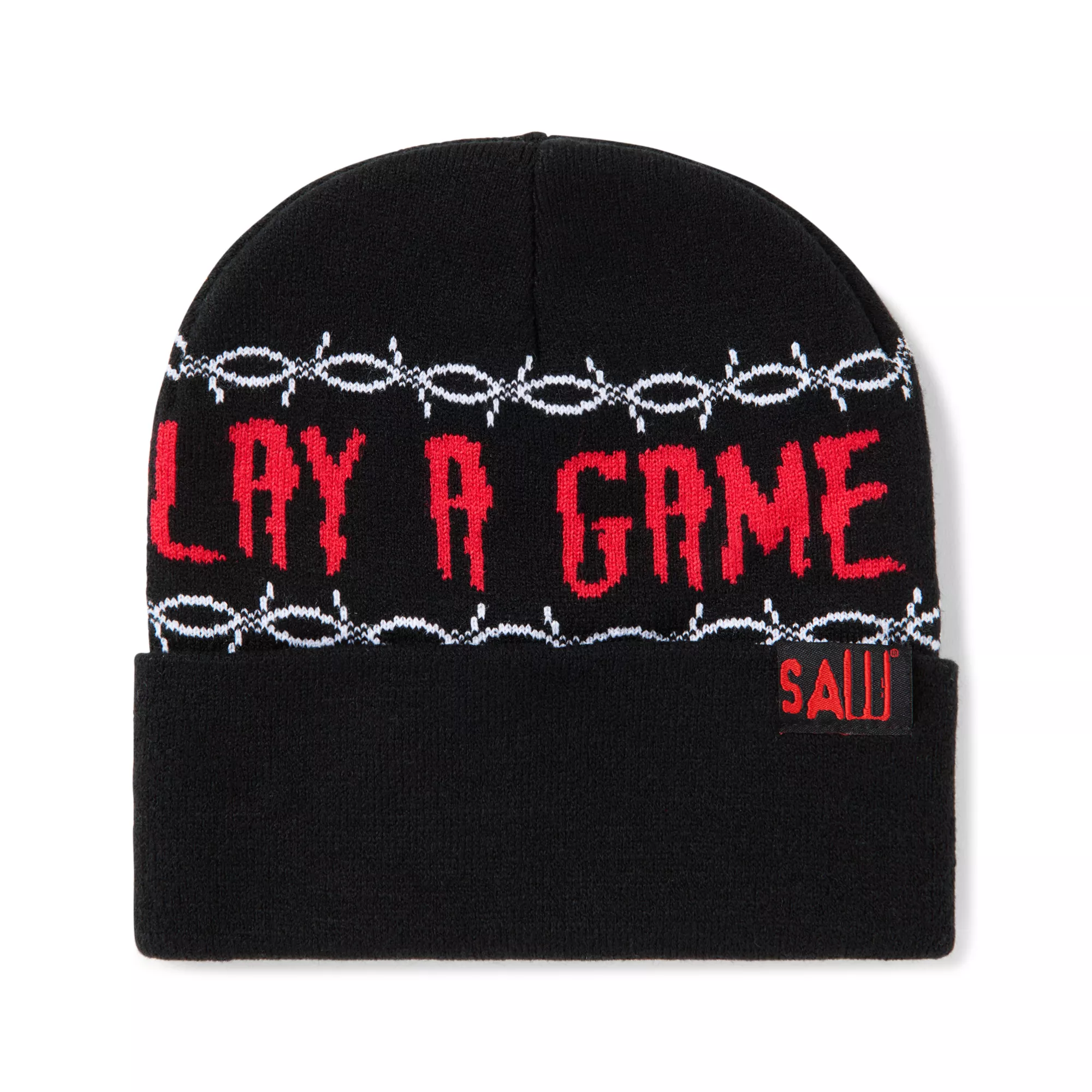 Billy I Want To Play Cuff Beanie Hat - Saw at Spencer's
