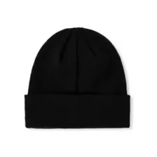Black Hardware Stud Beanie Hat at Spencer's