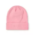 Pink Fuck Off Embroidered Beanie Hat at Spencer's