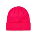Neon Pink Rhinestone Bimbo Beanie Hat at Spencer's
