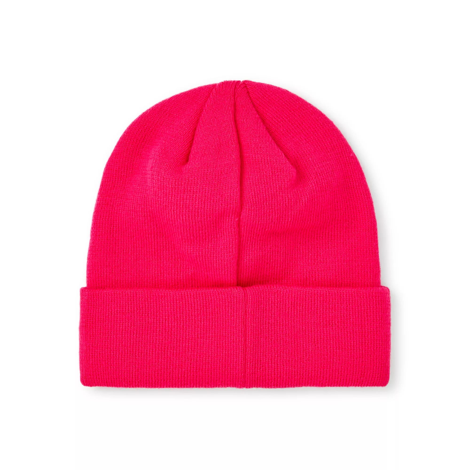 Neon Pink Rhinestone Bimbo Beanie Hat at Spencer's