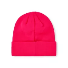 Neon Pink Rhinestone Bimbo Beanie Hat at Spencer's