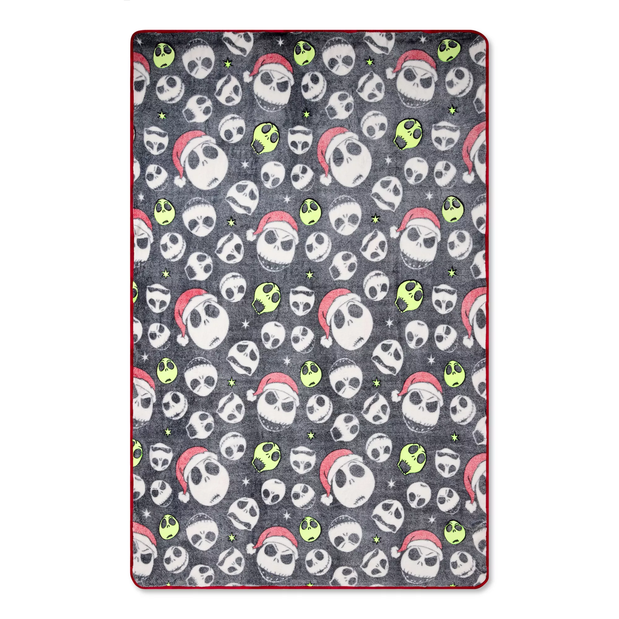 Santa Jack Skellington Fleece Blanket - The Nightmare Before Christmas at Spencer's