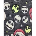Santa Jack Skellington Fleece Blanket - The Nightmare Before Christmas at Spencer's