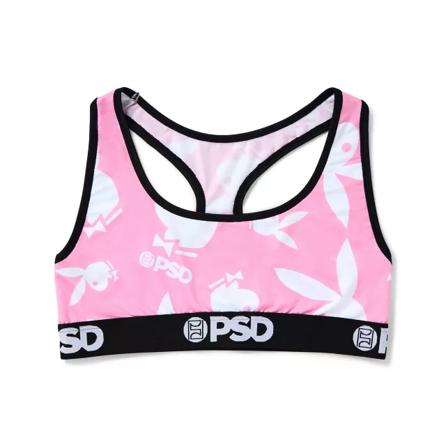 PSD Playboy Bunny Pink Sports Bra at Spencer's