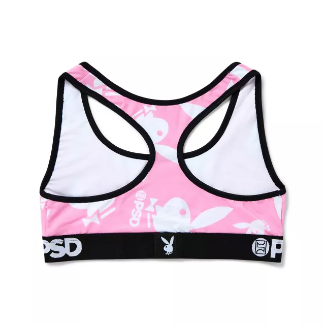 PSD Playboy Bunny Pink Sports Bra at Spencer's