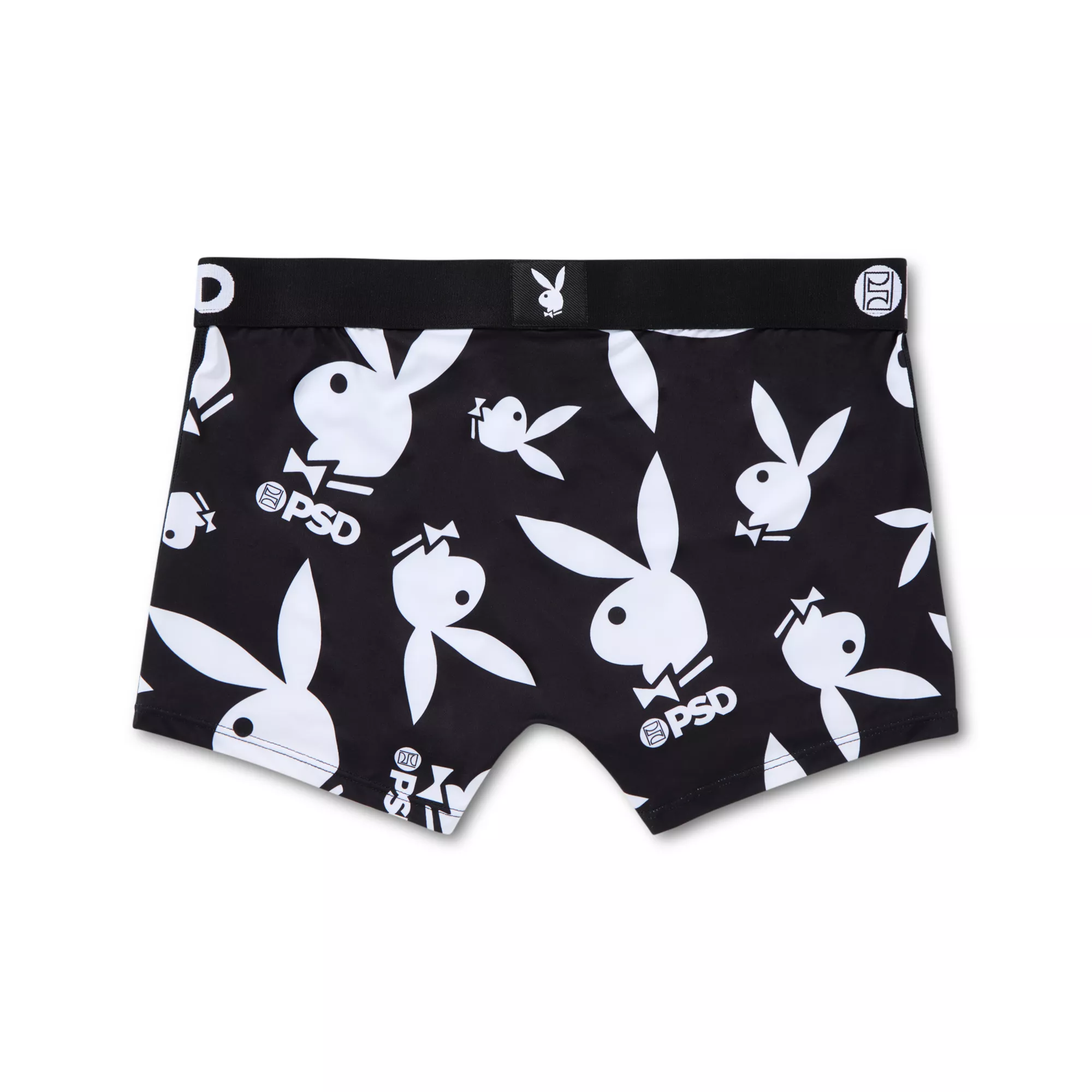 PSD Playboy Bunny Black Boyshorts