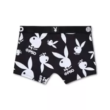 PSD Playboy Bunny Black Boyshorts at Spencer's