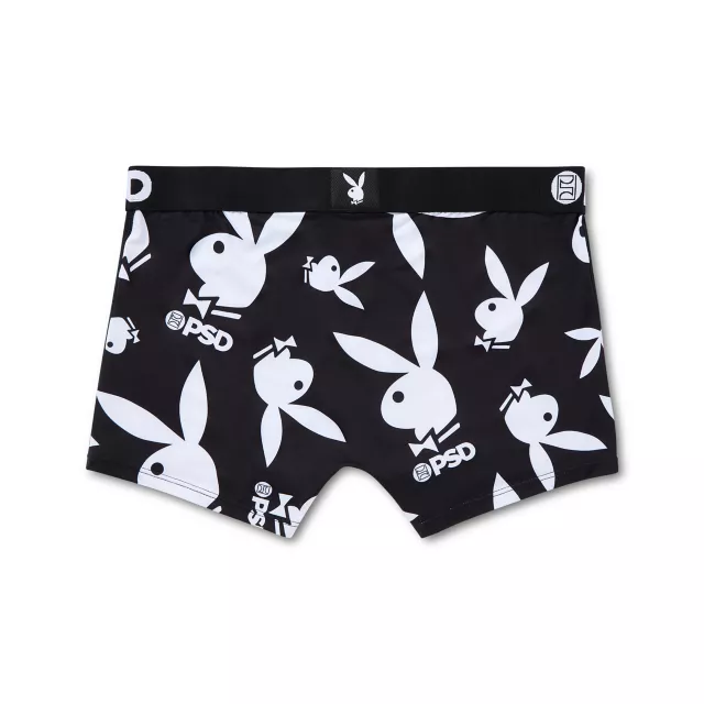 PSD Playboy Bunny Black Boyshorts at Spencer's