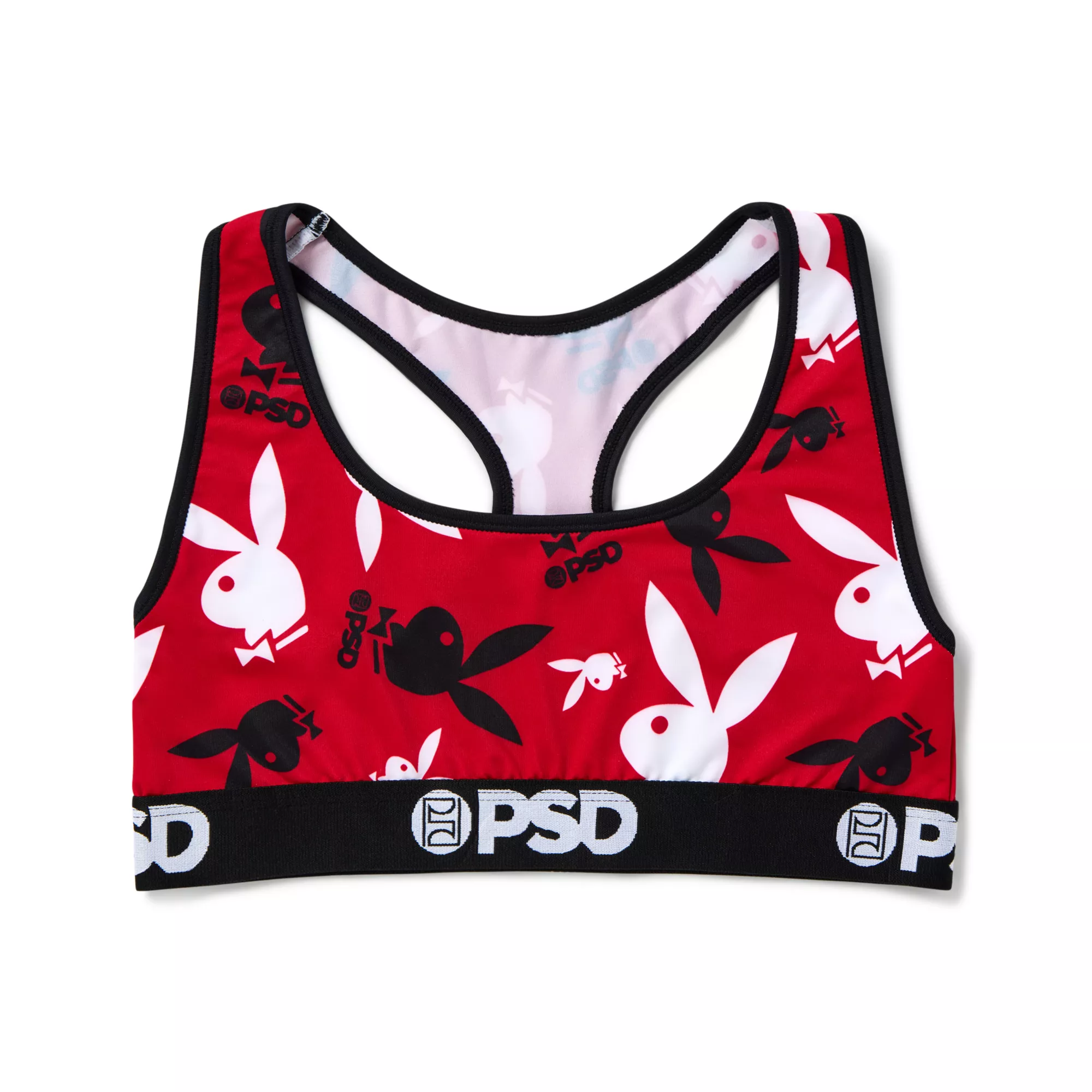 PSD Playboy Bunny Red Sports Bra at Spencer's
