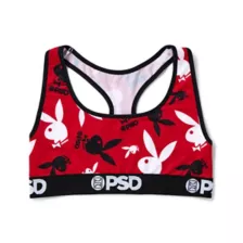 PSD Playboy Bunny Red Sports Bra at Spencer's