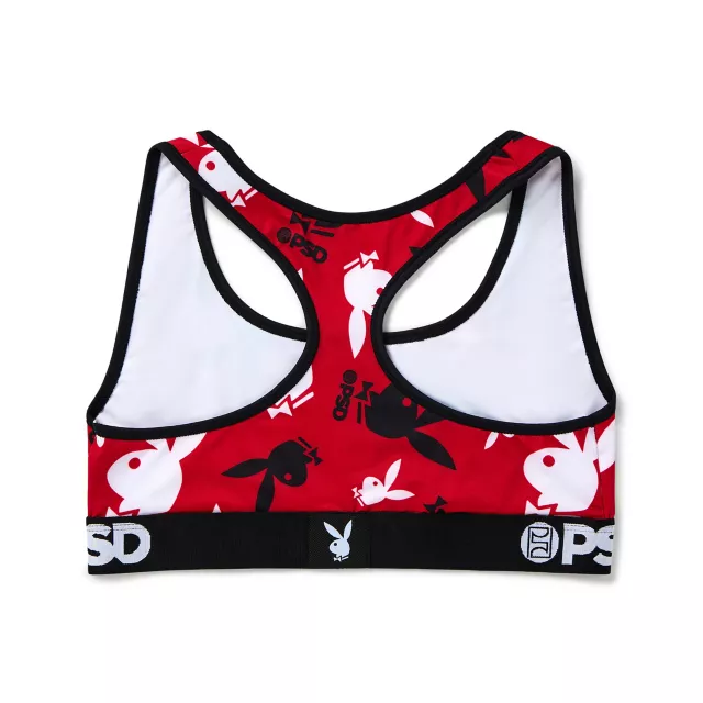 PSD Playboy Bunny Red Sports Bra at Spencer's