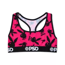 PSD Playboy Bunny Hot Pink Sports Bra at Spencer's