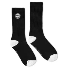 Jack Skellington Slouch Crew Socks - The Nightmare Before Christmas at Spencer's