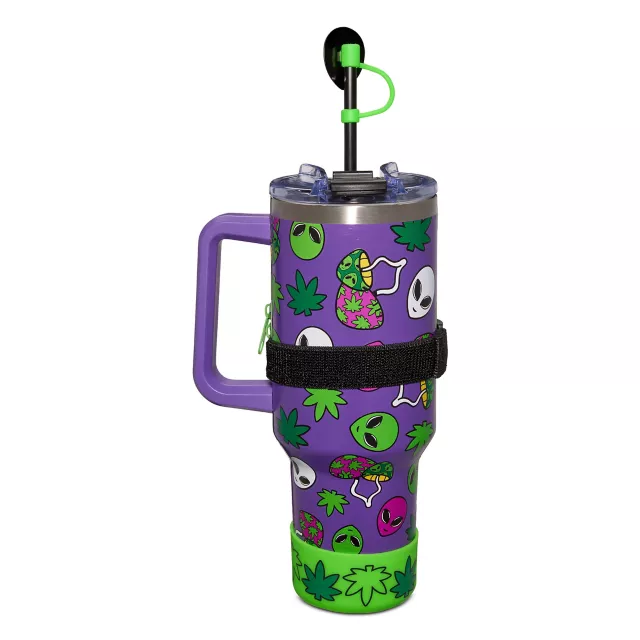 Dope Money Travel Tumbler with Straw and Accessories - 40 oz.