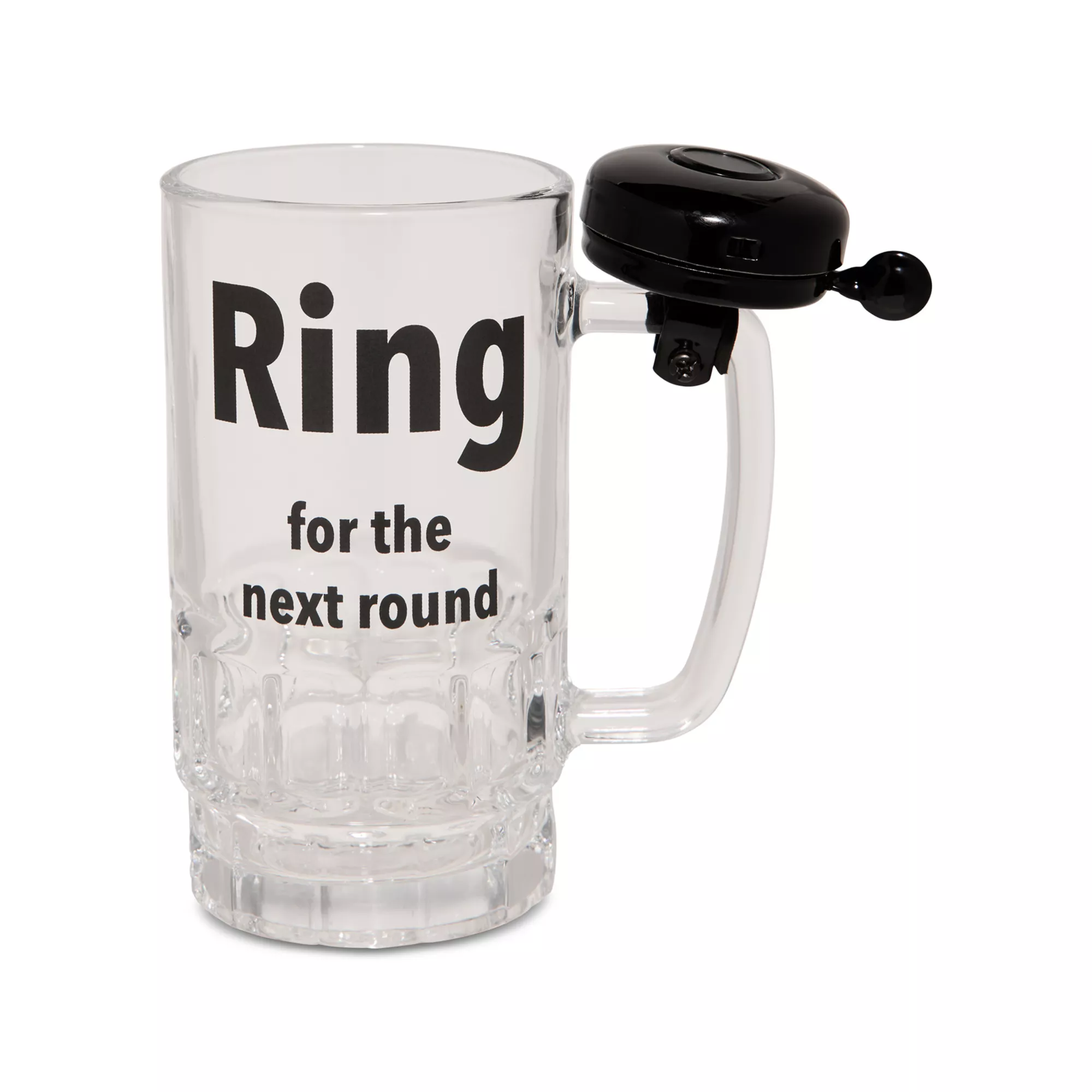 Ring for the Next Round Bell Pint Glass - 19 oz. at Spencer's