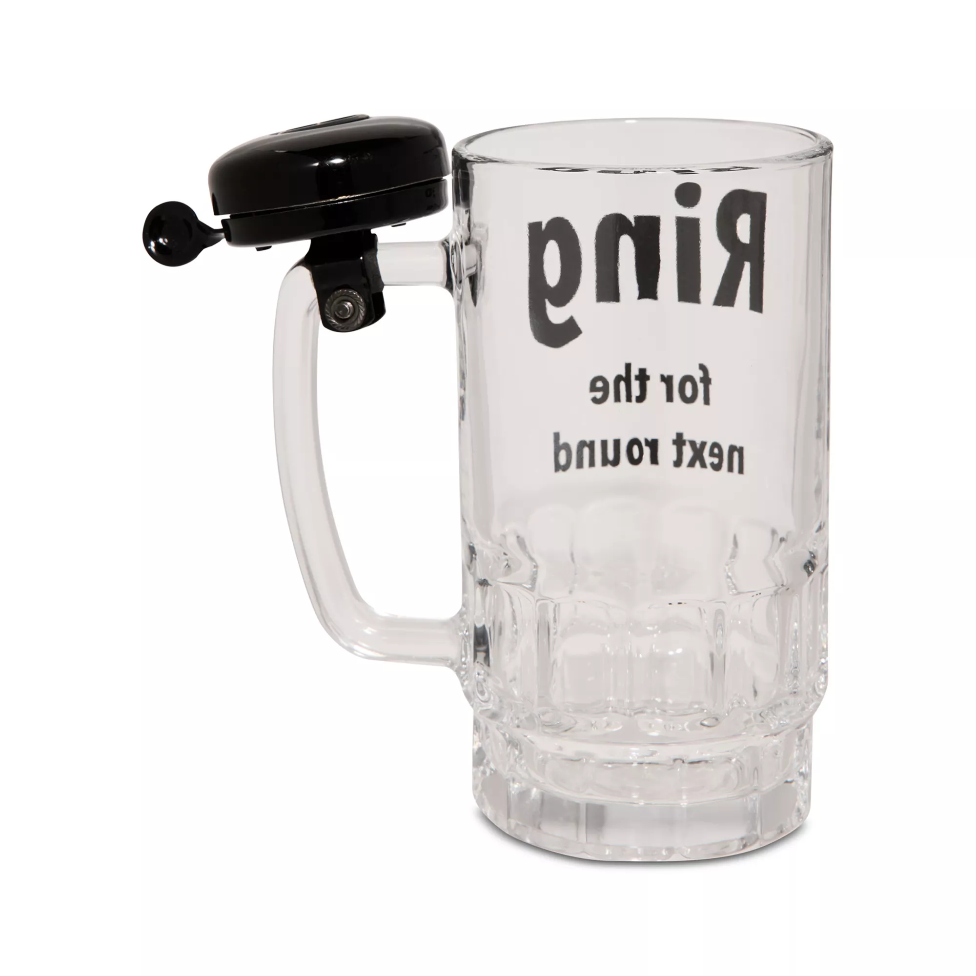 Ring for the Next Round Bell Pint Glass - 19 oz. at Spencer's