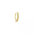 14K Gold Twist Hinge Hoop Belly Ring - 14 Gauge at Spencer's