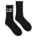 Danny Duncan I Heart Hot Dads Crew Socks at Spencer's