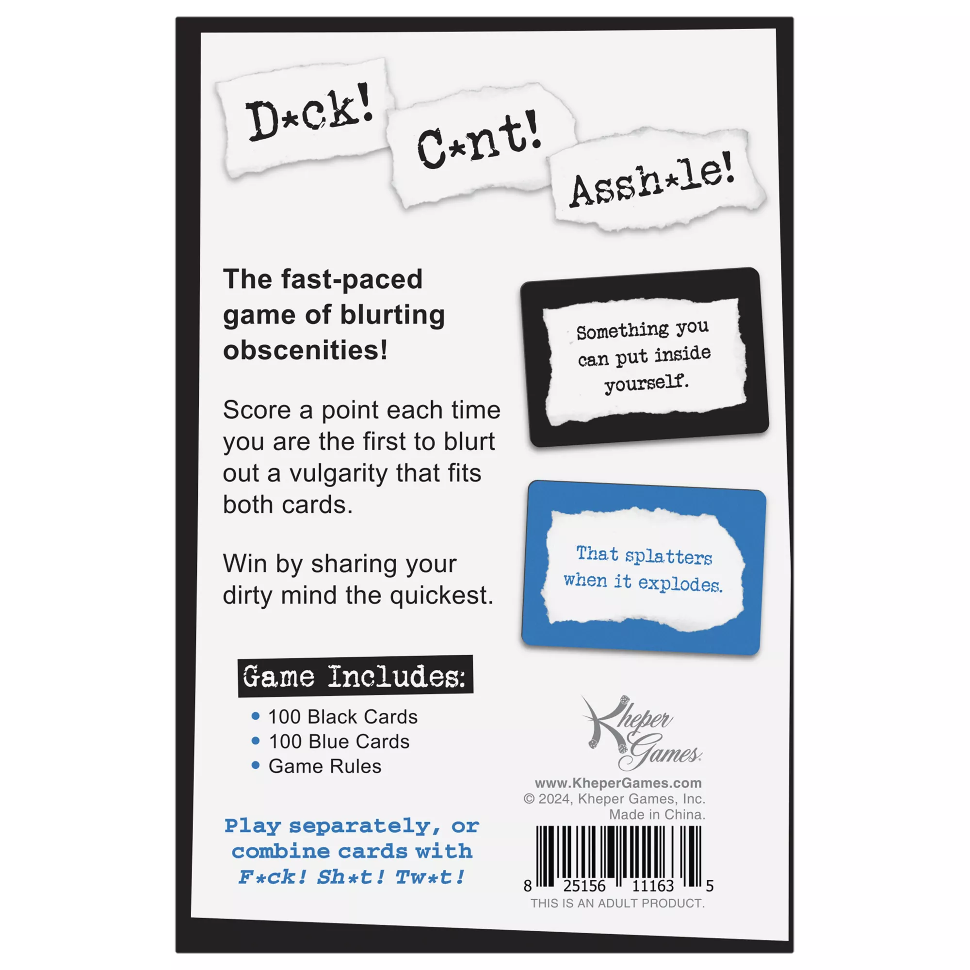 D*ck! C*nt! Assh*le! The Game of Blurting Expletives at Spencer's