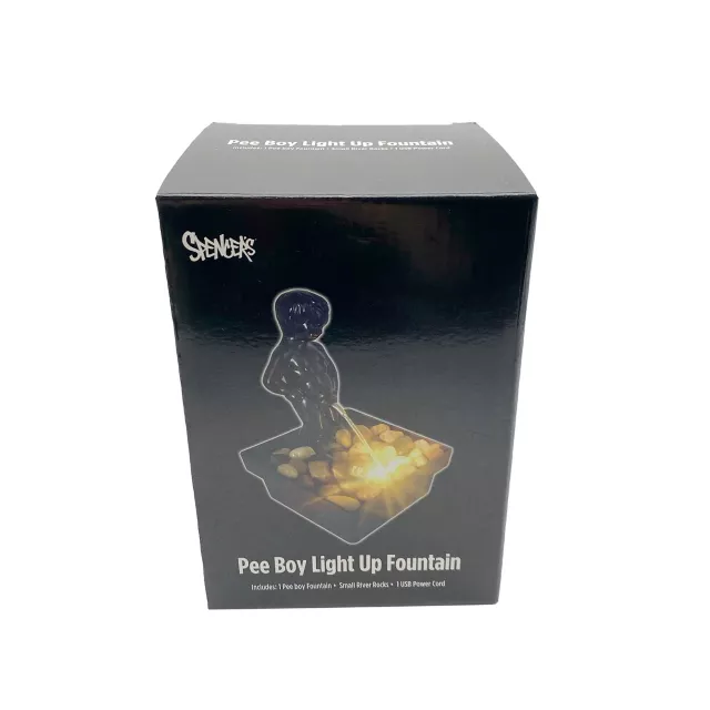 Pee Boy Light-Up Fountain at Spencer's
