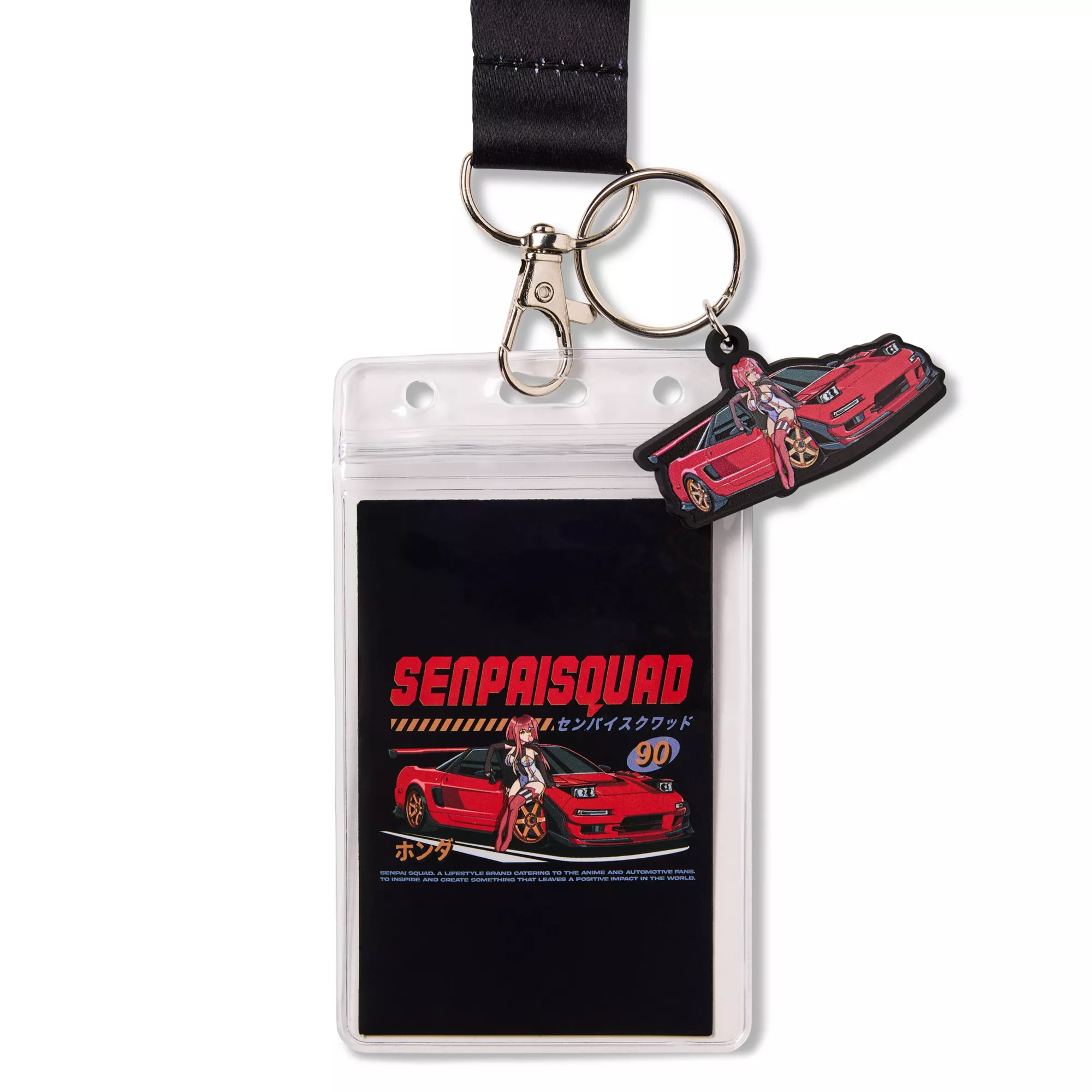 Senpai Squad Lanyard at Spencer's