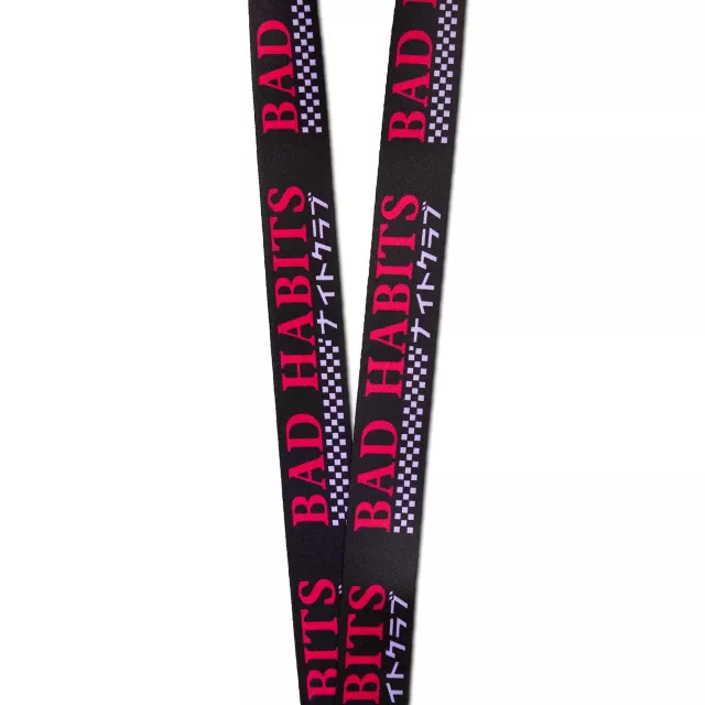 Bad Habits Lanyard at Spencer's