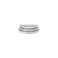 Silvertone Hinge Clip 3 Row Septum Ring - 16 Gauge at Spencer's