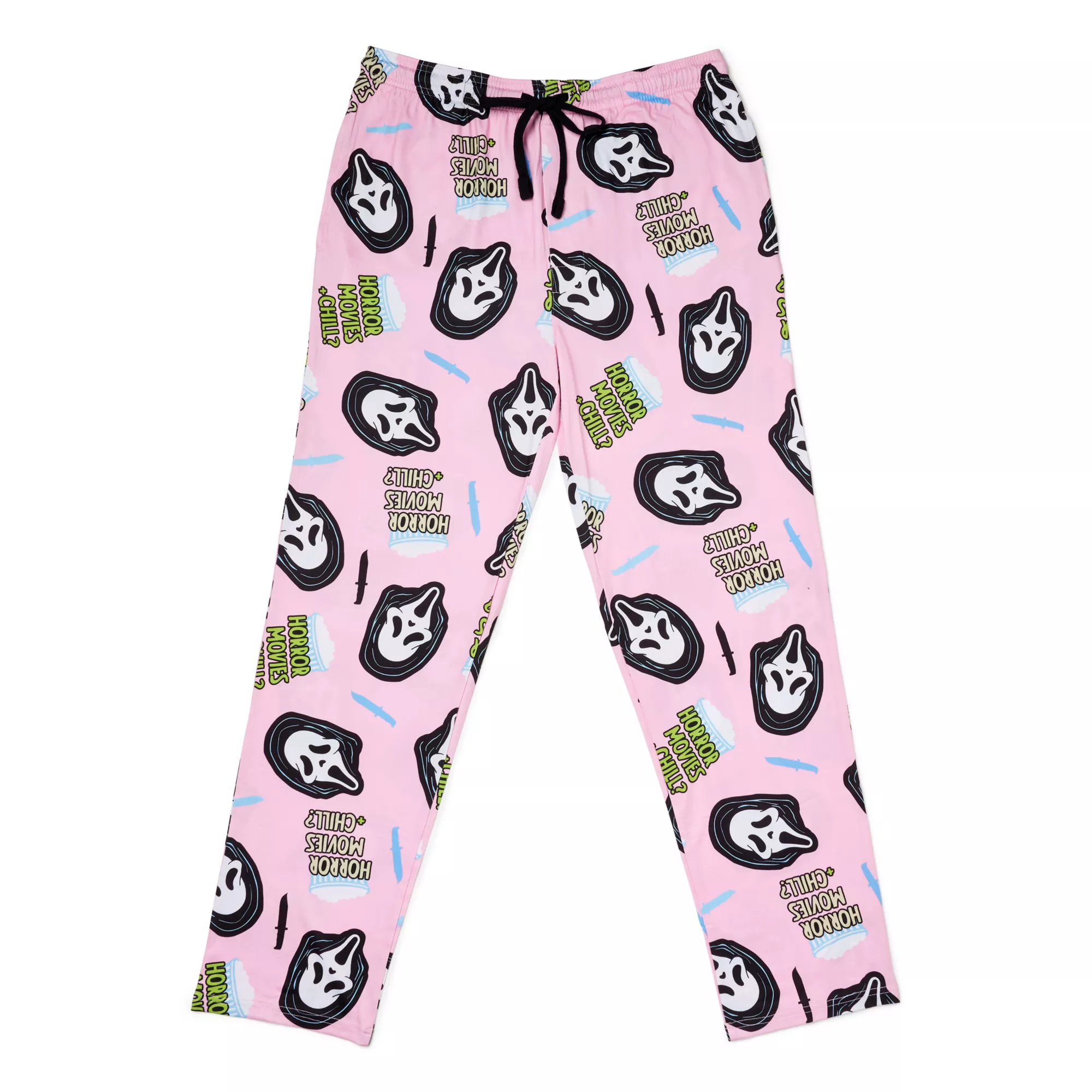 Ghost Face Horror Movies and Chill Lounge Pants at Spencer's