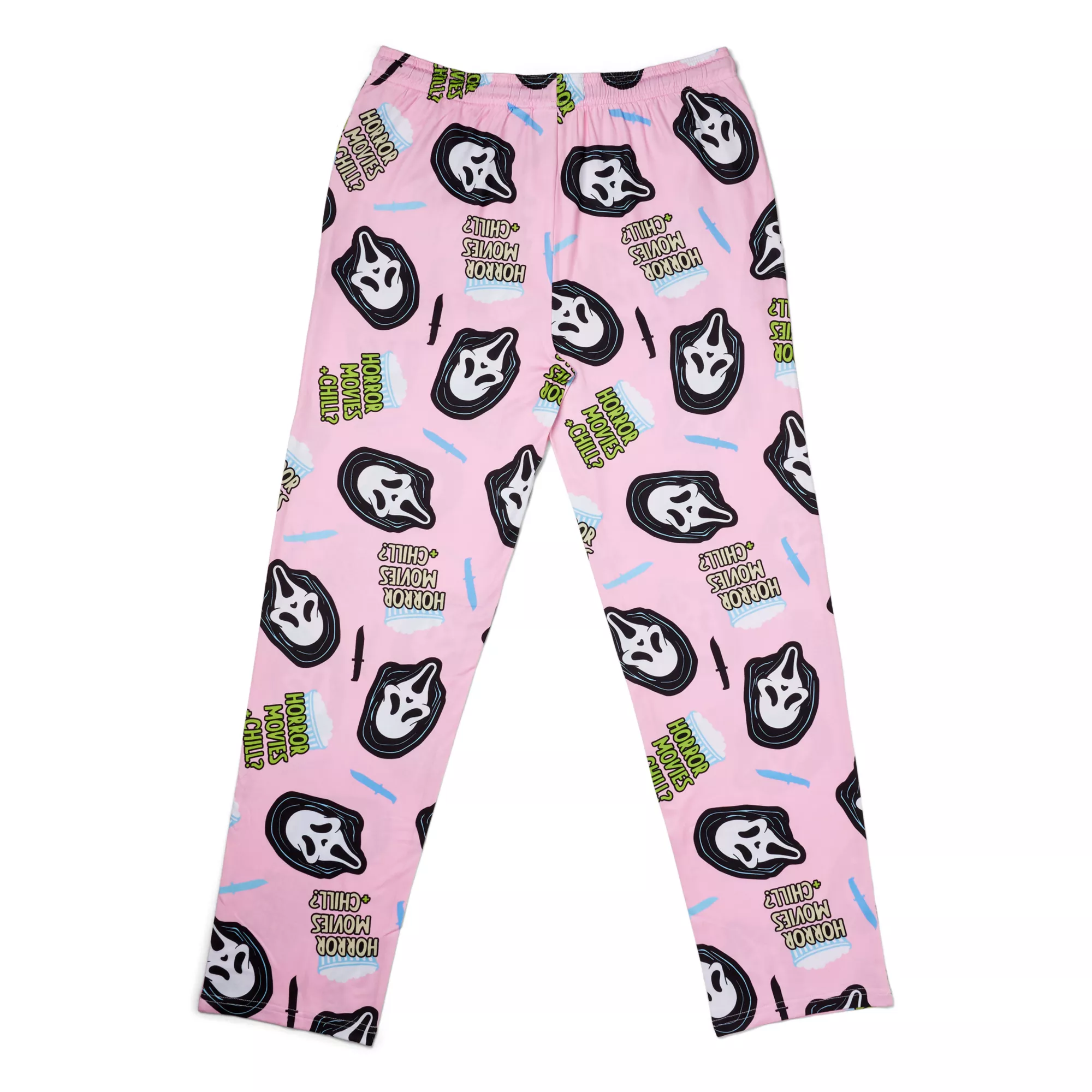 Ghost Face Horror Movies and Chill Lounge Pants at Spencer's