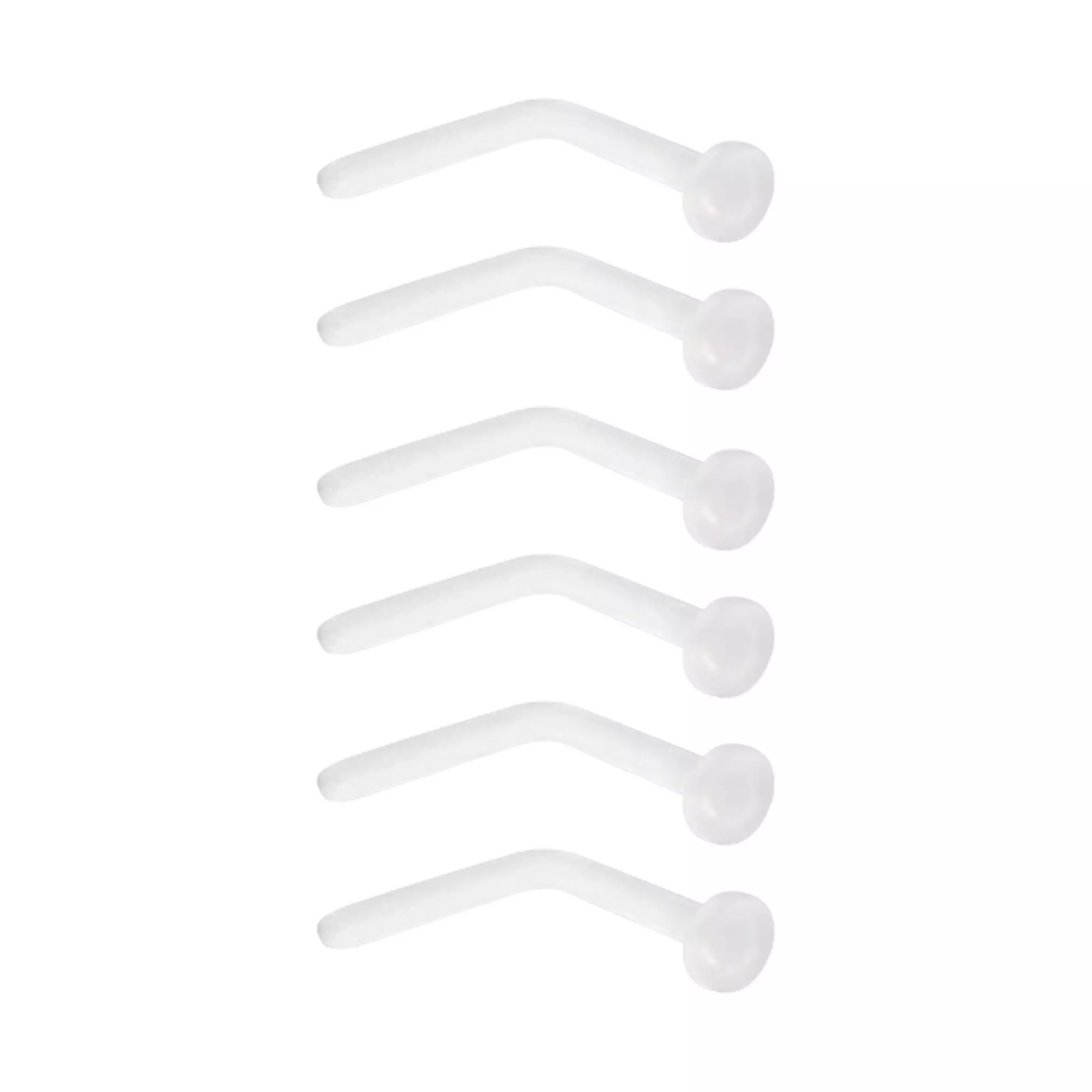 Multi-Pack Clear Bioflex L-Bend Retainer Pins 6 Pack - 18 Gauge at Spencer's