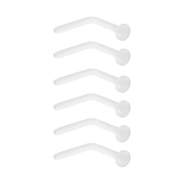 Multi-Pack Clear Bioflex L-Bend Retainer Pins 6 Pack - 18 Gauge at Spencer's
