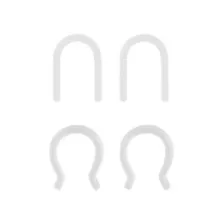 Multi-Pack Clear Bioflex Septum Retainers 2 Pair - 16 Gauge at Spencer's
