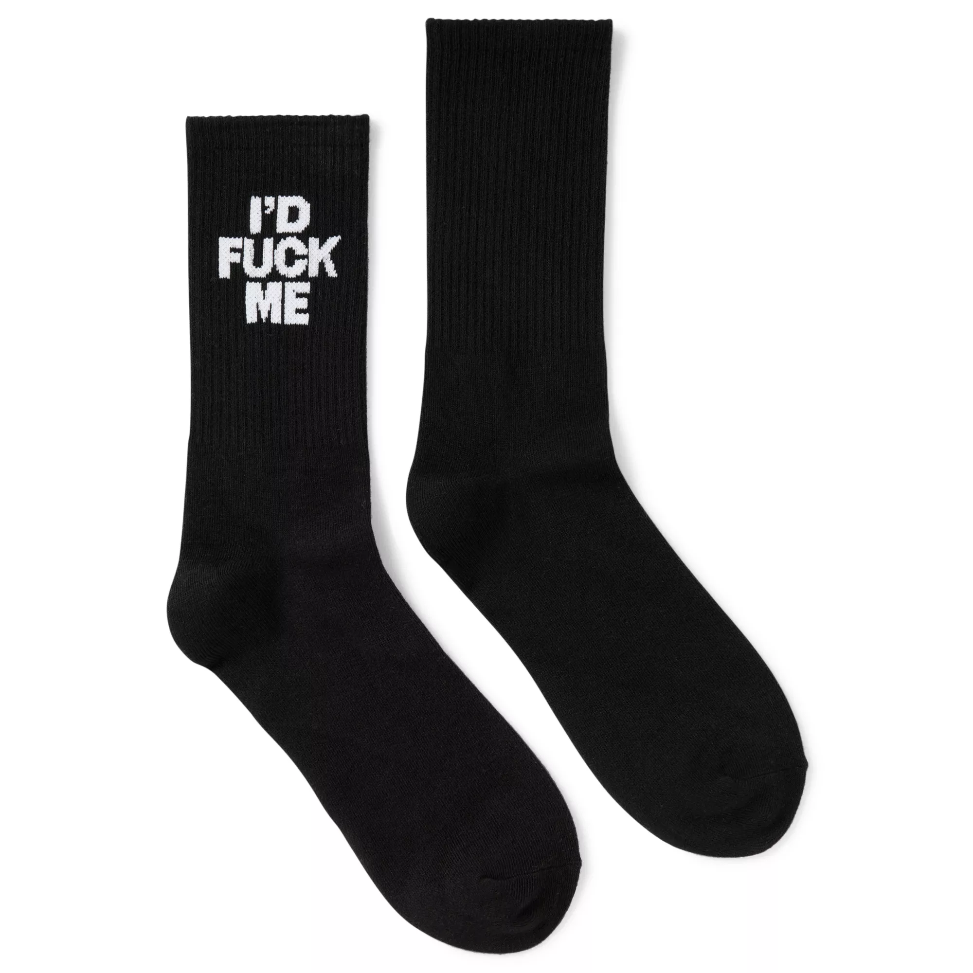 I'd Fuck Me Crew Socks at Spencer's