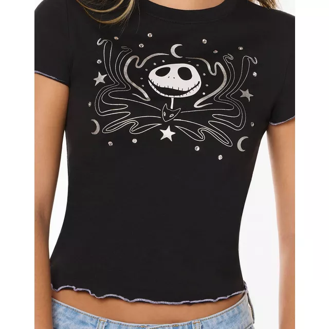Jack Skellington Rhinestone Baby T Shirt - The Nightmare Before Christmas at Spirit Halloween