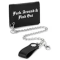 Fuck Around and Find Out Chain Wallet at Spencer's