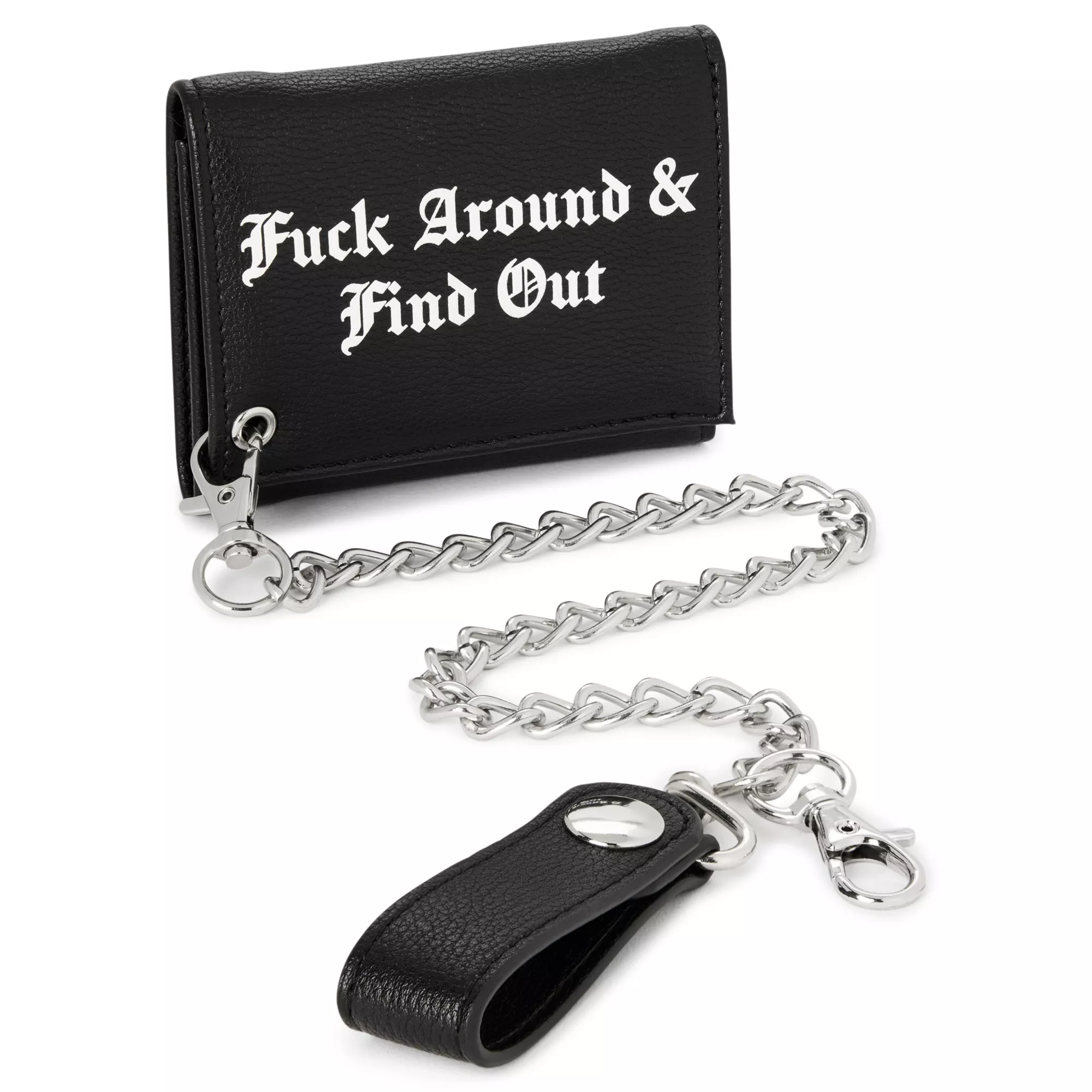 Fuck Around and Find Out Chain Wallet at Spencer's