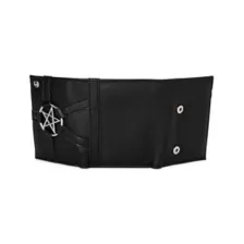 Black Pentagram Chain Wallet at Spencer's