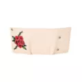 Tan Barbed Wire Rose Chain Wallet at Spencer's