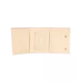 Tan Barbed Wire Rose Chain Wallet at Spencer's