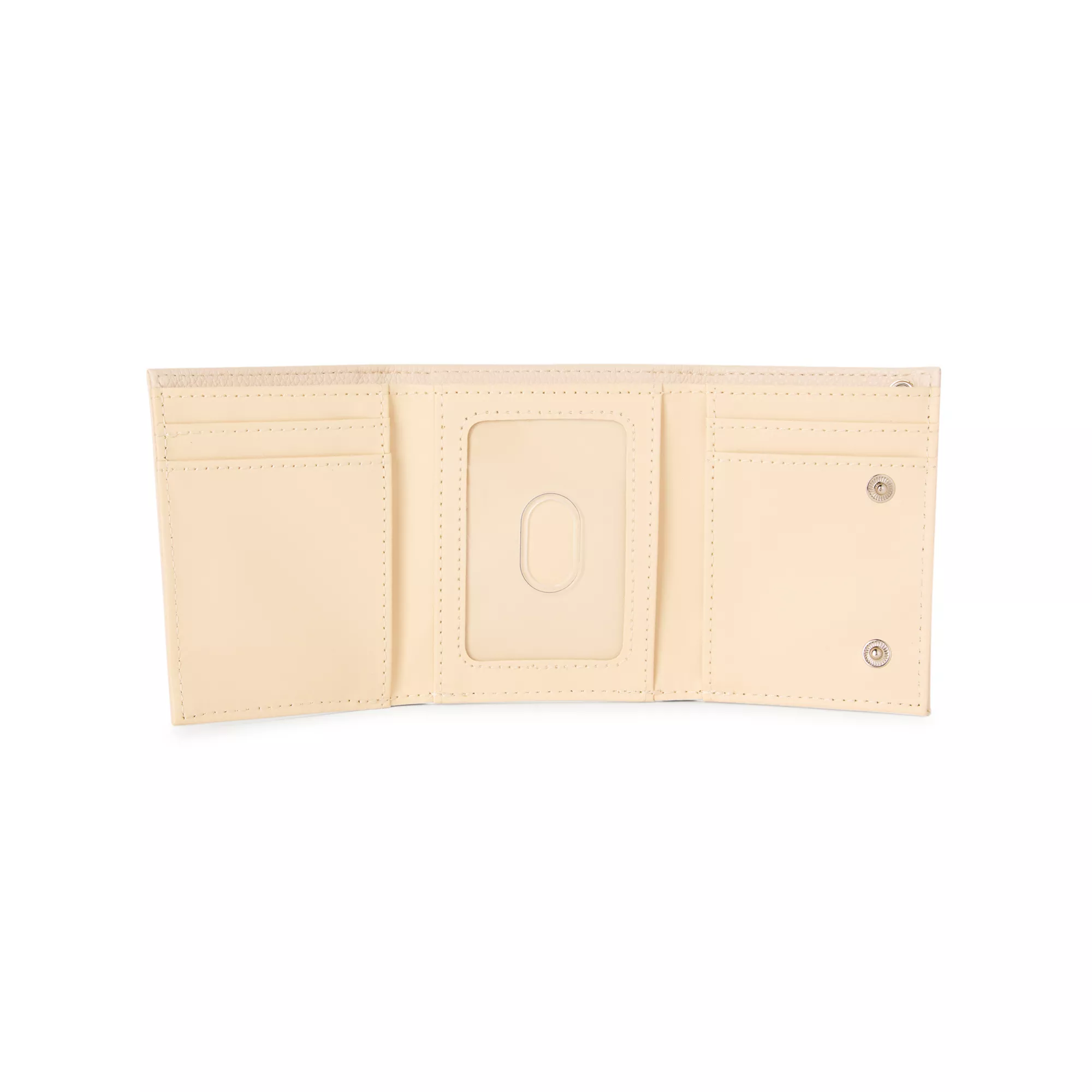 Tan Barbed Wire Rose Chain Wallet at Spencer's