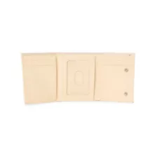 Tan Barbed Wire Rose Chain Wallet at Spencer's
