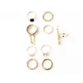 Multi-Pack Gold Romantic Rings - 9 Pack at Spencer's